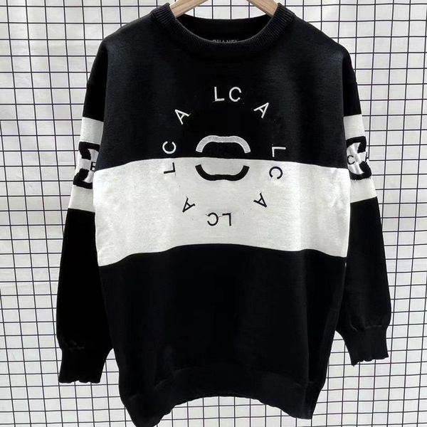 2023 advanced version womens sweaters france trendy clothing c letter graphic embroidery fashion round neck coach channel hoodie luxury bran, White;black
2023 advanced version womens sweaters france trendy clothing c letter graphic embroidery fashion round neck coach channel hoodie luxury bran, White;black