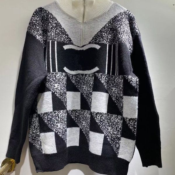 2023 advanced version womens sweaters france trendy clothing c letter graphic embroidery fashion round neck coach channel hoodie luxury bran, White;black
2023 advanced version womens sweaters france trendy clothing c letter graphic embroidery fashion round neck coach channel hoodie luxury bran, White;black