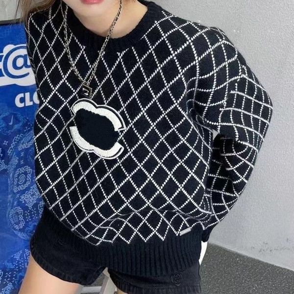 2023 advanced version womens sweaters france trendy clothing c letter graphic embroidery fashion round neck coach channel hoodie luxury bran, White;black
2023 advanced version womens sweaters france trendy clothing c letter graphic embroidery fashion round neck coach channel hoodie luxury bran, White;black