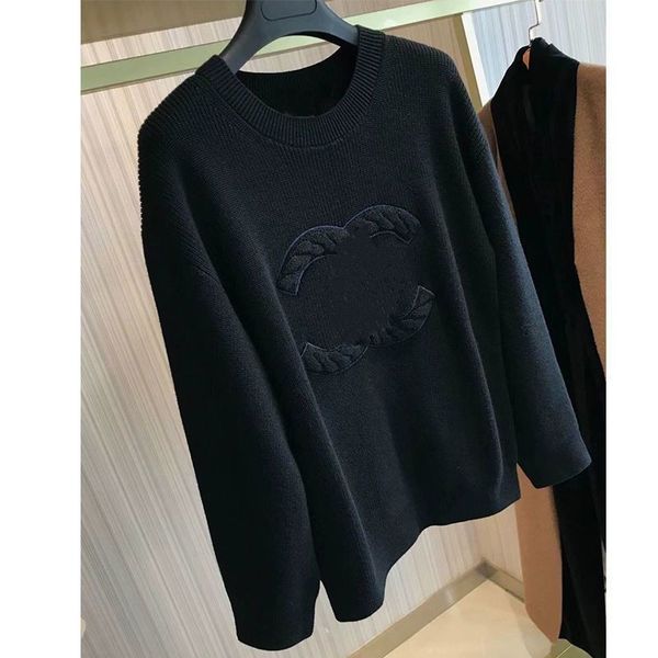 2023 advanced version womens sweaters france trendy clothing c letter graphic embroidery fashion round neck coach channel hoodie luxury bran, White;black
2023 advanced version womens sweaters france trendy clothing c letter graphic embroidery fashion round neck coach channel hoodie luxury bran, White;black