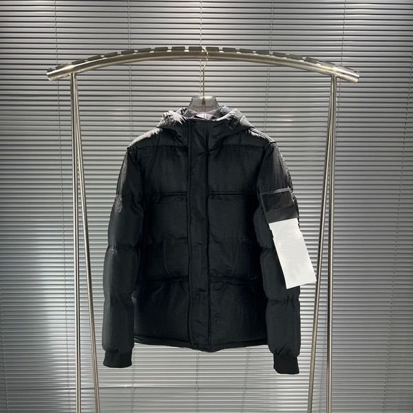designers mens down jacket winter reflective cotton metal nylon waterproof and warm thickened jackets coats stone i12s, Black
designers mens down jacket winter reflective cotton metal nylon waterproof and warm thickened jackets coats stone i12s, Black