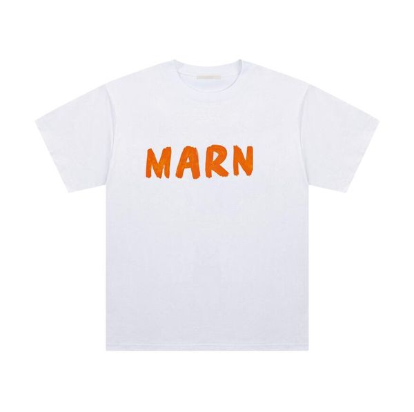 marn t-shirt men's and women's letter printing t-shirts summer loose short sleeve round neck versatile printed nbrv, White;black
marn t-shirt men's and women's letter printing t-shirts summer loose short sleeve round neck versatile printed nbrv, White;black
