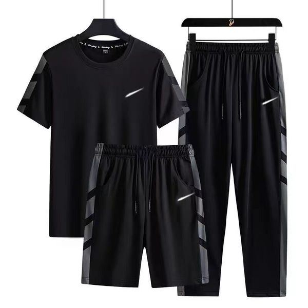 mens tracksuits suit designer short sleeve shorts and trousers two-piece/three-piece set optional speed dry ice real silk crewneck sportswea, Gray
mens tracksuits suit designer short sleeve shorts and trousers two-piece/three-piece set optional speed dry ice real silk crewneck sportswea, Gray