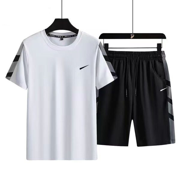 mens tracksuits suit designer short sleeve shorts and trousers two-piece/three-piece set optional speed dry ice real silk crewneck sportswea, Gray
mens tracksuits suit designer short sleeve shorts and trousers two-piece/three-piece set optional speed dry ice real silk crewneck sportswea, Gray