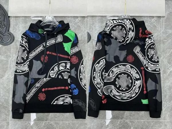 3a men's hoodie designer chrome winter sweatshirt heart shaped ch long sleeve zipper loose jacket men women hip hop ay8c, Black
3a men's hoodie designer chrome winter sweatshirt heart shaped ch long sleeve zipper loose jacket men women hip hop ay8c, Black