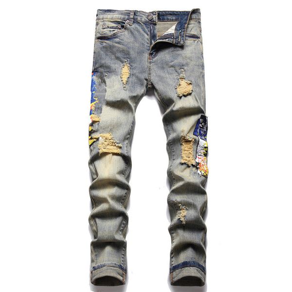 purple jeans mens jeans amri jeans hip hop jeans black denim tears for man mens luxury designer denim jeans men embroidery mens fashion jean, Blue
purple jeans mens jeans amri jeans hip hop jeans black denim tears for man mens luxury designer denim jeans men embroidery mens fashion jean, Blue