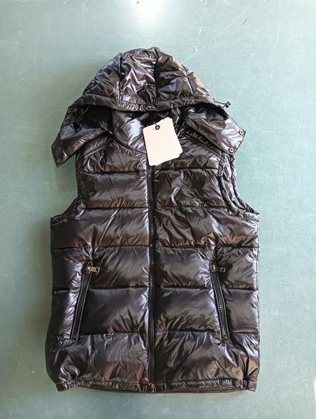 winter vest clothing men's down jacket hooded women's puffer coat embroidered badge warm vertical collar rg7m, Black;white
winter vest clothing men's down jacket hooded women's puffer coat embroidered badge warm vertical collar rg7m, Black;white