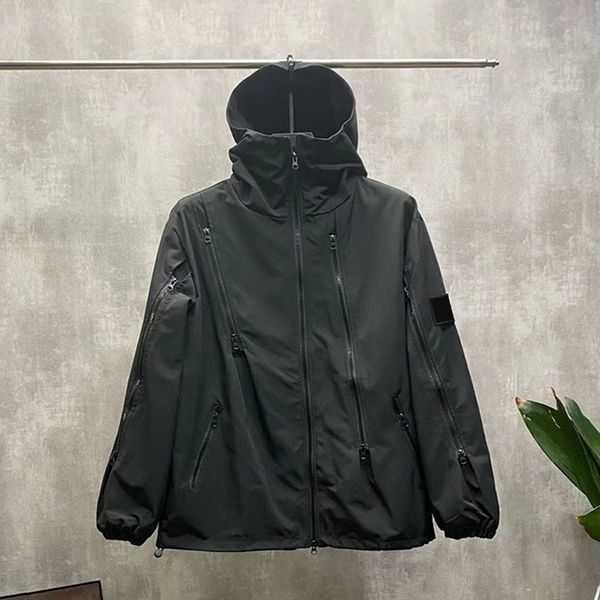 women's outerwear designer badges zipper shirt jacket loose style spring autumn mens oxford breathable portable high street stones clot, Black;brown
women's outerwear designer badges zipper shirt jacket loose style spring autumn mens oxford breathable portable high street stones clot, Black;brown