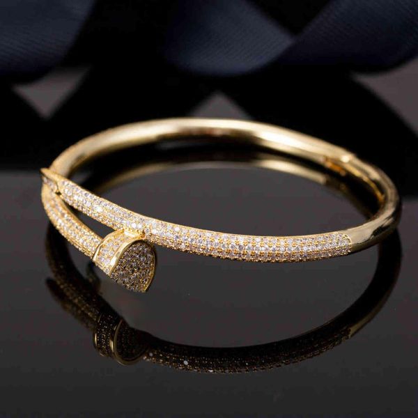18k gold rose silver bangle mens nail shape steel bangles charm stainless bracelets women men wholesale 1to0f, Black
18k gold rose silver bangle mens nail shape steel bangles charm stainless bracelets women men wholesale 1to0f, Black