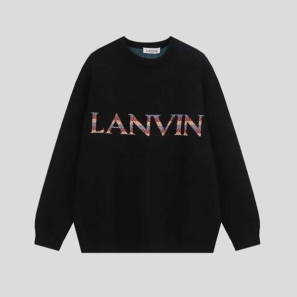 designer lanvins hoodie fall/winter 2022 new langfan net red loose crew neck sweater versatile tee trend for men and 2 tfor, Black
designer lanvins hoodie fall/winter 2022 new langfan net red loose crew neck sweater versatile tee trend for men and 2 tfor, Black