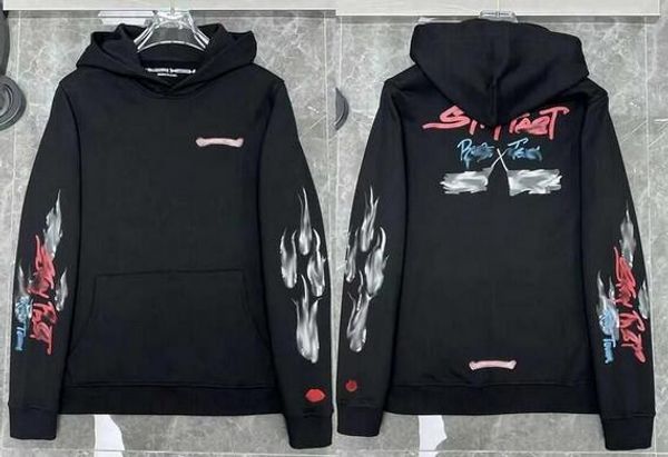 men's hoodies sweatshirts mens designer chrome winter heart hoodie ch long sleeve zipper jacket loose coat hooded hoody men woman hip h, Black
men's hoodies sweatshirts mens designer chrome winter heart hoodie ch long sleeve zipper jacket loose coat hooded hoody men woman hip h, Black