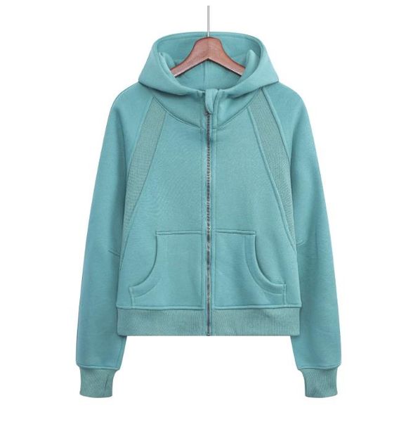 women's hoodies sweatshirts autumn hoodie womens plus thickening jackets hoodys sports half zipper terry designers short clothes, Black
women's hoodies sweatshirts autumn hoodie womens plus thickening jackets hoodys sports half zipper terry designers short clothes, Black