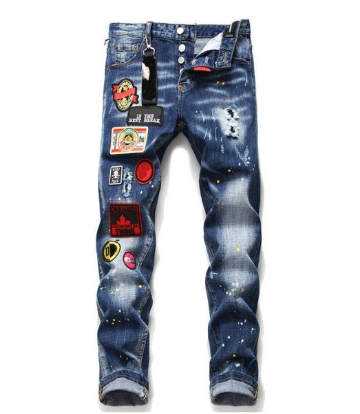 22ss mens designer jeans fashion distressed ripped biker slim fit motorcycle denim for men s jean mans pants pour hommesueey, Blue
22ss mens designer jeans fashion distressed ripped biker slim fit motorcycle denim for men s jean mans pants pour hommesueey, Blue