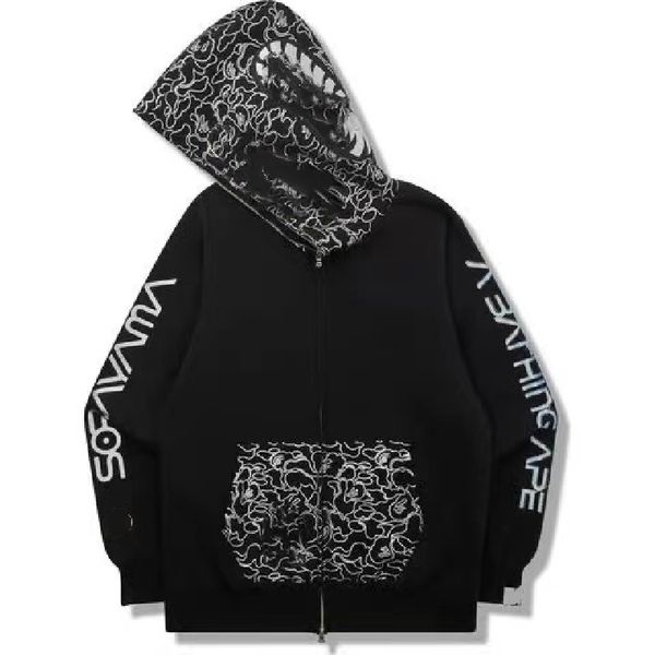 y2k hoodie designer sweater cute shark/bear style oversized letter print 2023 new arivval full zip up cam jacket hooded cardigan colors whol, White;black
y2k hoodie designer sweater cute shark/bear style oversized letter print 2023 new arivval full zip up cam jacket hooded cardigan colors whol, White;black
