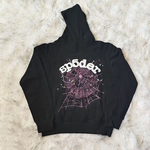 men's hoodies sweatshirts 2022 red sp5der 555555 hoodie men women angel number puff pastry printing graphic spider web sweatshirts t220, Black
men's hoodies sweatshirts 2022 red sp5der 555555 hoodie men women angel number puff pastry printing graphic spider web sweatshirts t220, Black