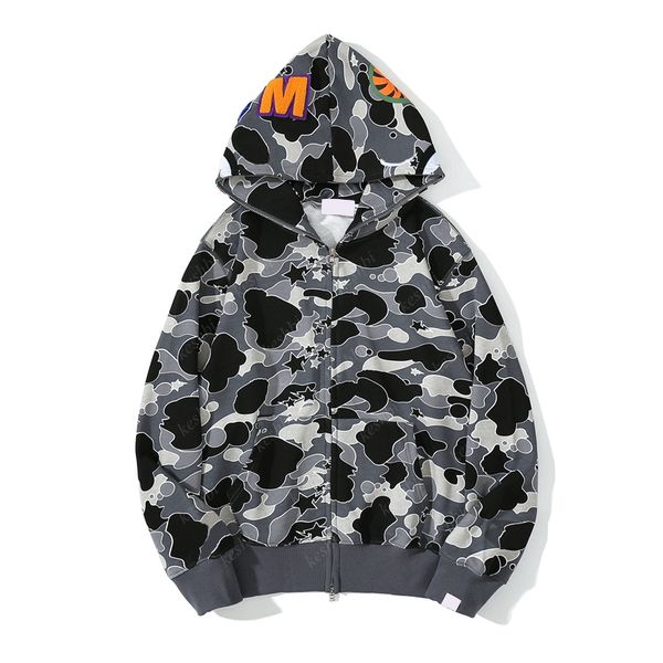 casual fashion zip-front shark hoodie camouflage sweatshirt bathing ape cardigan hoodies hip hop letters long sleeve plush mens womens coats, Black
casual fashion zip-front shark hoodie camouflage sweatshirt bathing ape cardigan hoodies hip hop letters long sleeve plush mens womens coats, Black