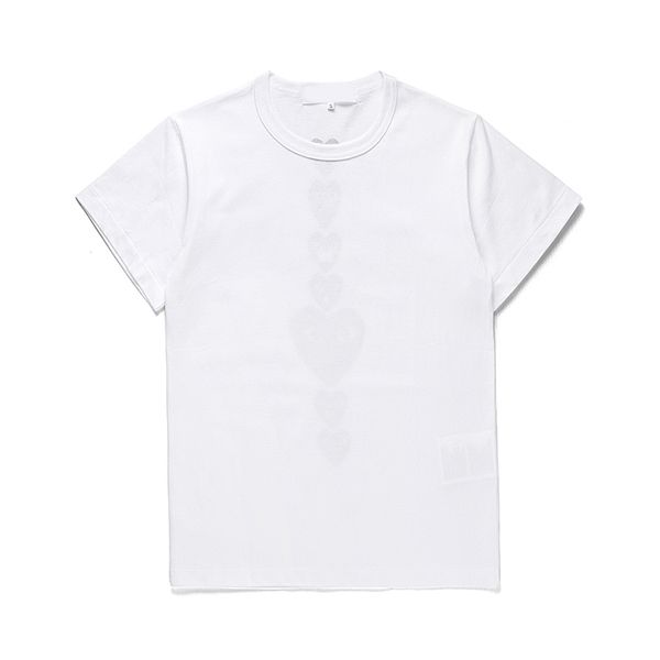fashion mens play t shirt designer red heart commes casual women shirts des badge garcons high quanlity tshirts cotton embroidery alqw b52f, White;black
fashion mens play t shirt designer red heart commes casual women shirts des badge garcons high quanlity tshirts cotton embroidery alqw b52f, White;black