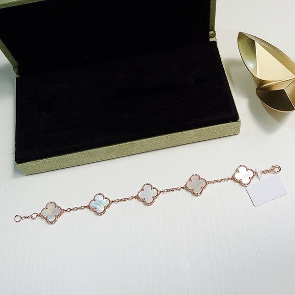 four leaf clover bracelet natural shell gemstone gold plated 18k designer woman t0p quality highest counter european size gift girlfriend 01, Golden;silver
four leaf clover bracelet natural shell gemstone gold plated 18k designer woman t0p quality highest counter european size gift girlfriend 01, Golden;silver
