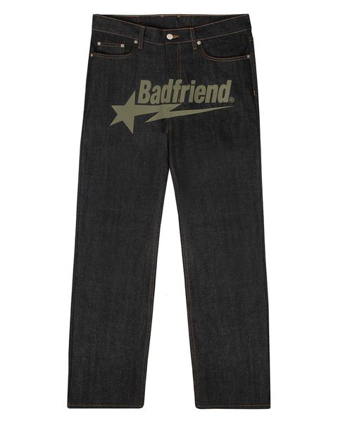 2023 mens jeans university y2k jeans badfriend hip hop letter printed black pants men women fashion casual rock wide foot trouser streetwear, Blue
2023 mens jeans university y2k jeans badfriend hip hop letter printed black pants men women fashion casual rock wide foot trouser streetwear, Blue
