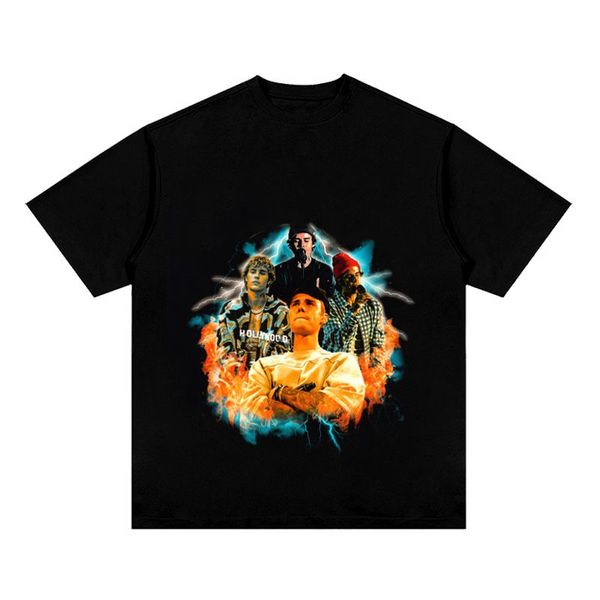 designer kanyes classic wests t shirt hip hop high street t-shirt rap personalized printed tshirt cotton loose european american fashion bra, White;black
designer kanyes classic wests t shirt hip hop high street t-shirt rap personalized printed tshirt cotton loose european american fashion bra, White;black