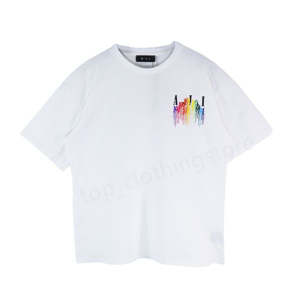 mens women t shirts designer short sleeve summer fashion brand streetwear loose tide cottons rainbow letter print luxurys clothing size s-x, White;black
mens women t shirts designer short sleeve summer fashion brand streetwear loose tide cottons rainbow letter print luxurys clothing size s-x, White;black
