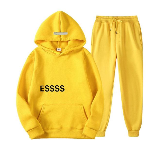 designer new tracksuit ess brand printed sportswear men 19 colors warm two pieces set loose hoodie sweatshirt pants sets jogging001 uccp, Gray
designer new tracksuit ess brand printed sportswear men 19 colors warm two pieces set loose hoodie sweatshirt pants sets jogging001 uccp, Gray