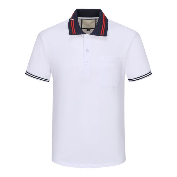 designer men's polo luxury black and white beige various styles shirt lapel short sleeve casual embroidery 100% cotton brand high stree, White;black
designer men's polo luxury black and white beige various styles shirt lapel short sleeve casual embroidery 100% cotton brand high stree, White;black