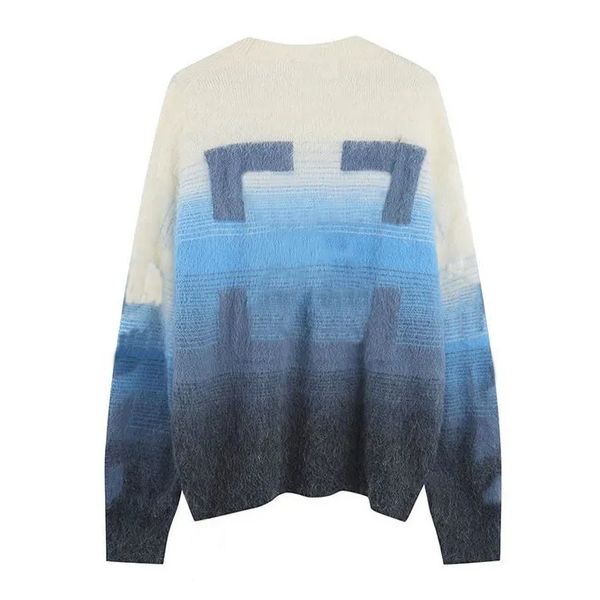 designers sweater mens womens arrow color gradient cardigan lover senior classic multicolor round neck autumn winter keep warm comfortable, White;black
designers sweater mens womens arrow color gradient cardigan lover senior classic multicolor round neck autumn winter keep warm comfortable, White;black