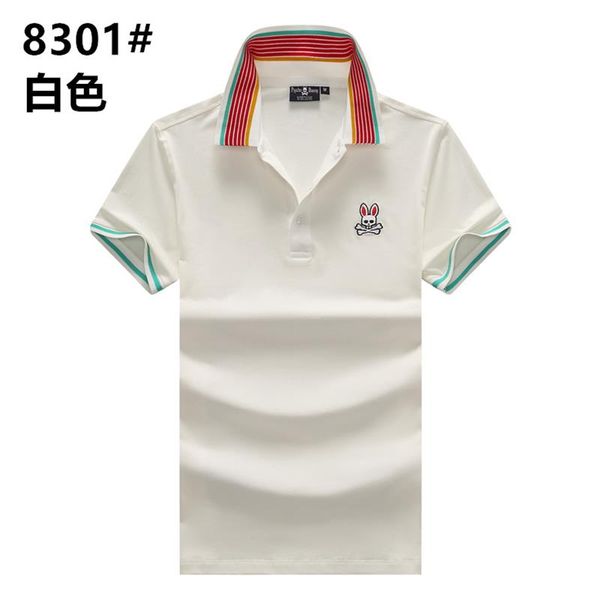 men's skeleton rabbit psycho bunny polo shirt flocked print cartoon embroidery short sleeve fashion brand leisure men and women's, White;black
men's skeleton rabbit psycho bunny polo shirt flocked print cartoon embroidery short sleeve fashion brand leisure men and women's, White;black