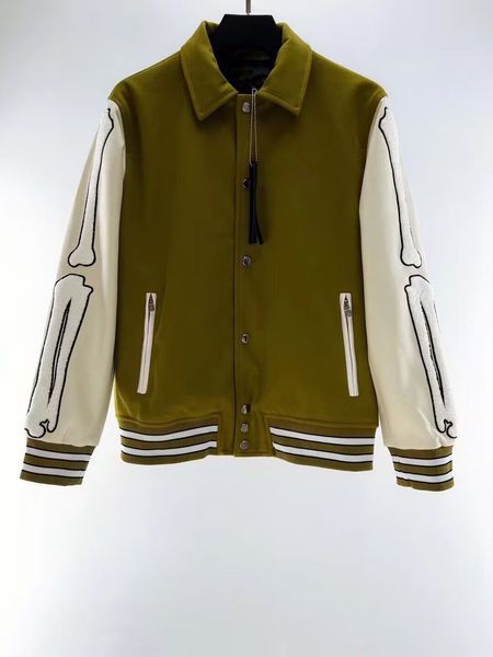 cotton designer jackets bomber mens windbreaker varsity mens baseball hip hop harajuku letter patchwork leather embroidery streetwear men co, Black;brown
cotton designer jackets bomber mens windbreaker varsity mens baseball hip hop harajuku letter patchwork leather embroidery streetwear men co, Black;brown