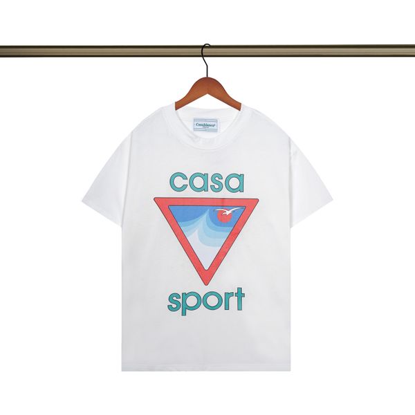 mens designer t shirt casablanca woman t-shirts casa fashion 100% cotton short sleeve street style men tshirt casablanc shirts 6 stmg, White;black
mens designer t shirt casablanca woman t-shirts casa fashion 100% cotton short sleeve street style men tshirt casablanc shirts 6 stmg, White;black