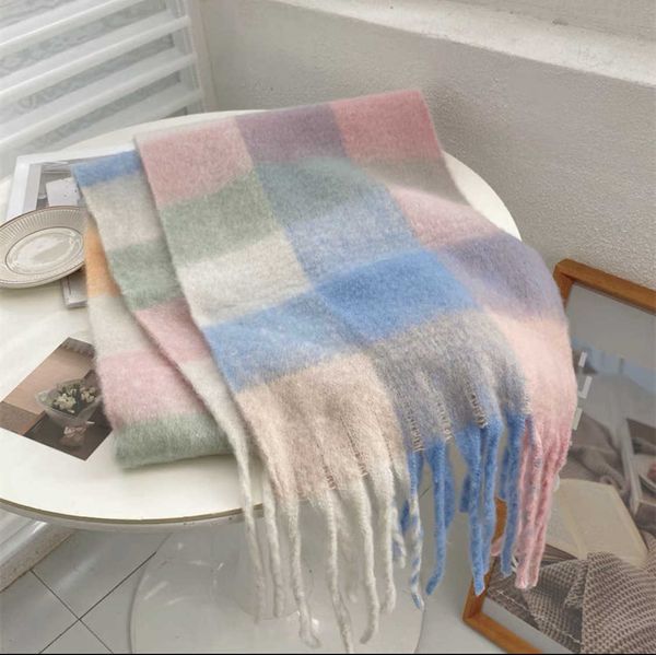 scarves mohair respective large thickened color contrast ac imitation cashmere blue scarf rainbow plaid warm shawlbkz0, Blue;gray
scarves mohair respective large thickened color contrast ac imitation cashmere blue scarf rainbow plaid warm shawlbkz0, Blue;gray