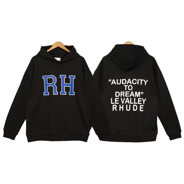 Rhude Mens Hoodies Letter Print Long Sleeve Fashion Women Sweatshirts Sweater Hip Hop Luxury brand US SIZE DIW1 13F27J, 10
Rhude Mens Hoodies Letter Print Long Sleeve Fashion Women Sweatshirts Sweater Hip Hop Luxury brand US SIZE DIW1 13F27J, 10