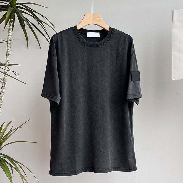 ins tide stone solid color island men's t-shirts round neck pullover shoort sleeved fashion loose bottoming tee zb1t, White;black
ins tide stone solid color island men's t-shirts round neck pullover shoort sleeved fashion loose bottoming tee zb1t, White;black