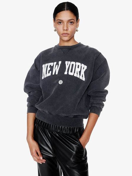 anines bing women designer fashion cotton men's hooded new ab classic letter print wash water stir fry color snowflake loose sweatshir, Black
anines bing women designer fashion cotton men's hooded new ab classic letter print wash water stir fry color snowflake loose sweatshir, Black