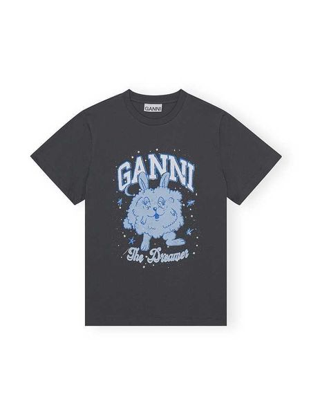 23ss ganni womens t shirt summer new product ocean series example youth leisure shell print straight round neck short sleeve women cotton fa, White
23ss ganni womens t shirt summer new product ocean series example youth leisure shell print straight round neck short sleeve women cotton fa, White
