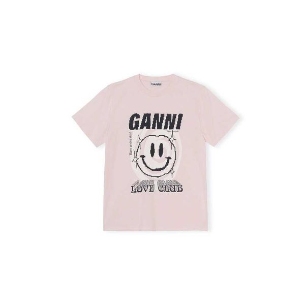 23ss ganni womens t shirt summer new product ocean series example youth leisure shell print straight round neck short sleeve women cotton fa, White
23ss ganni womens t shirt summer new product ocean series example youth leisure shell print straight round neck short sleeve women cotton fa, White