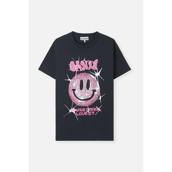 23ss ganni womens t shirt summer new product ocean series example youth leisure shell print straight round neck short sleeve women cotton fa, White
23ss ganni womens t shirt summer new product ocean series example youth leisure shell print straight round neck short sleeve women cotton fa, White