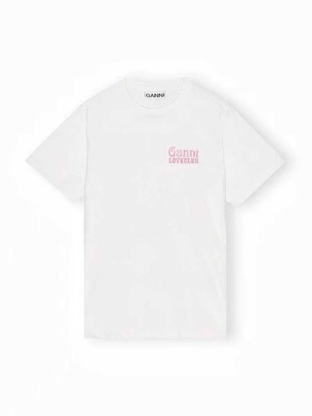 23ss ganni womens t shirt summer new product ocean series example youth leisure shell print straight round neck short sleeve women cotton fa, White
23ss ganni womens t shirt summer new product ocean series example youth leisure shell print straight round neck short sleeve women cotton fa, White