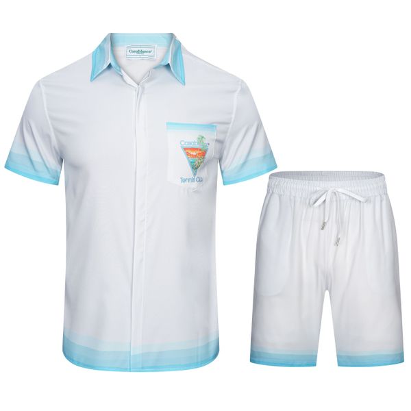 casablanca mens set 2 pieces designer shirt shorts slim fit loose silky luxury casablanc shirts men casual polos suit clothing tjh3, Gray
casablanca mens set 2 pieces designer shirt shorts slim fit loose silky luxury casablanc shirts men casual polos suit clothing tjh3, Gray