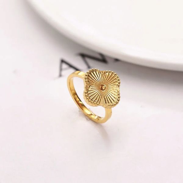 luxury jewelry four leaf clover ring fashion brand wedding women natural turquoise designer rings stainless steel christmas gift 129w6, Silver
luxury jewelry four leaf clover ring fashion brand wedding women natural turquoise designer rings stainless steel christmas gift 129w6, Silver