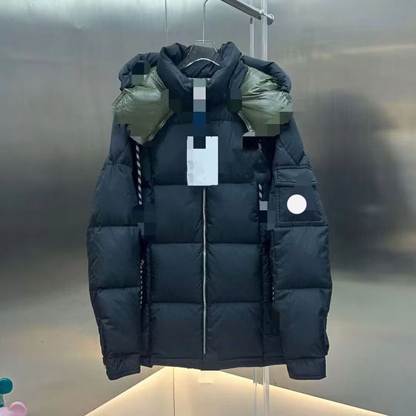 luxury designer men down parkas women's embroidered badge standing neck hooded puffer jacket couple thickened warm loose winter vest si, Black
luxury designer men down parkas women's embroidered badge standing neck hooded puffer jacket couple thickened warm loose winter vest si, Black