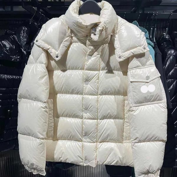 luxury designer men down parkas women's embroidered badge standing neck hooded puffer jacket couple thickened warm loose winter vest si, Black
luxury designer men down parkas women's embroidered badge standing neck hooded puffer jacket couple thickened warm loose winter vest si, Black
