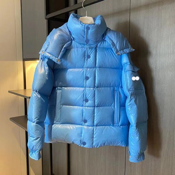luxury designer men down parkas women's embroidered badge standing neck hooded puffer jacket couple thickened warm loose winter vest si, Black
luxury designer men down parkas women's embroidered badge standing neck hooded puffer jacket couple thickened warm loose winter vest si, Black