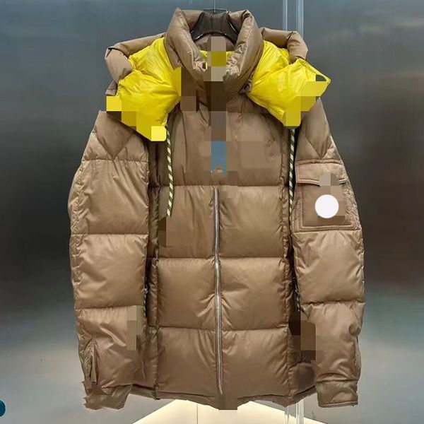 luxury designer men down parkas women's embroidered badge standing neck hooded puffer jacket couple thickened warm loose winter vest si, Black
luxury designer men down parkas women's embroidered badge standing neck hooded puffer jacket couple thickened warm loose winter vest si, Black