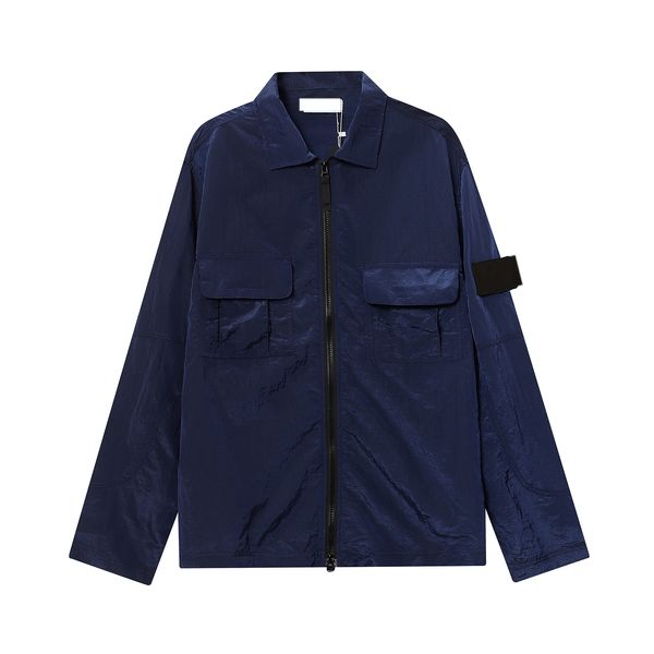 outerwear designer badges zipper shirt jacket loose style spring autumn mens oxford breathable portable high street stones clothing jacke t0, Black;brown
outerwear designer badges zipper shirt jacket loose style spring autumn mens oxford breathable portable high street stones clothing jacke t0, Black;brown