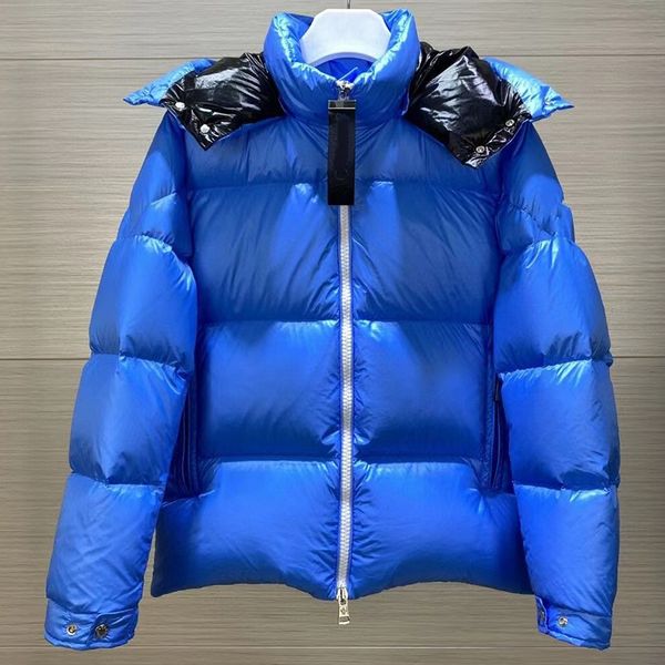 luxury designer men down parkas women's embroidered badge standing neck hooded puffer jacket couple thickened warm loose winter vest si, Black
luxury designer men down parkas women's embroidered badge standing neck hooded puffer jacket couple thickened warm loose winter vest si, Black