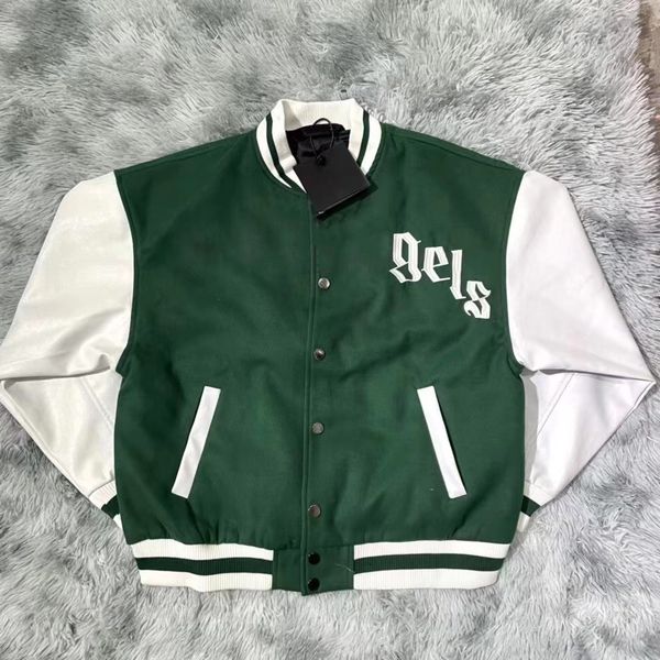 new fashion baseball coat uniform fashion jacket single breasted warm jackets couples women men varsity coats men's designer angel clot, Black;brown
new fashion baseball coat uniform fashion jacket single breasted warm jackets couples women men varsity coats men's designer angel clot, Black;brown