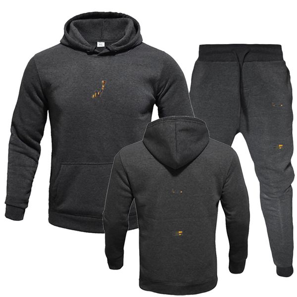 sweatpants and hoodie set tracksuit men hooded sweatshirt pants pullover suit casual clothes nnjj, Gray
sweatpants and hoodie set tracksuit men hooded sweatshirt pants pullover suit casual clothes nnjj, Gray