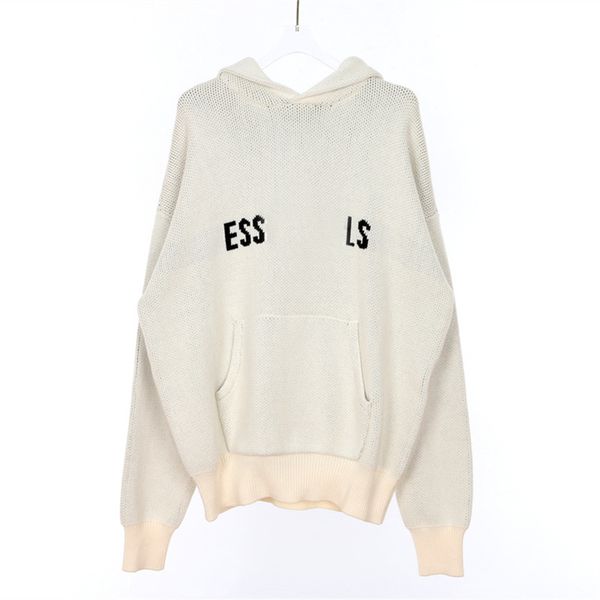 es designer mens women essentialhoodie hoodies letter essentail knit hoody knitted sweaters casual pullovers essent autumn winter spring fas, Black
es designer mens women essentialhoodie hoodies letter essentail knit hoody knitted sweaters casual pullovers essent autumn winter spring fas, Black